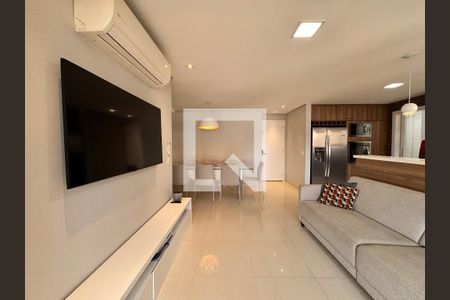 Sala de apartamento à venda com 2 quartos, 101m² em Campestre, Santo André