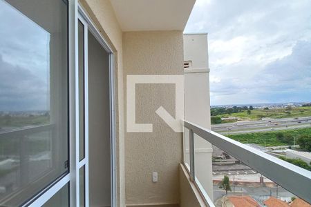 Varanda da sala  de apartamento para alugar com 1 quarto, 46m² em Parque da Figueira, Campinas