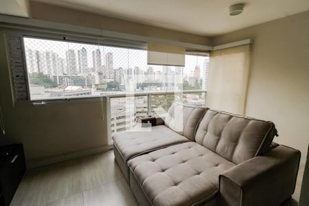 Sala de TV de apartamento à venda com 2 quartos, 75m² em Vila Andrade, São Paulo