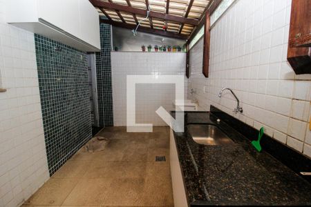 Cozinha de apartamento à venda com 3 quartos, 116m² em Eldorado, Contagem