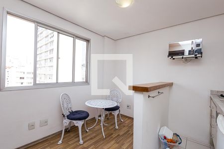 Sala de apartamento à venda com 1 quarto, 21m² em Consolação, São Paulo