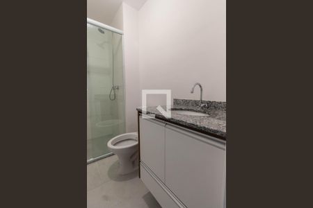 Banheiro de apartamento para alugar com 1 quarto, 30m² em Lauzane Paulista, São Paulo