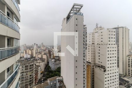 Vista da Varanda de apartamento à venda com 1 quarto, 45m² em Santa Ifigênia, São Paulo