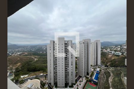 Vista da Varanda da Sala de apartamento para alugar com 2 quartos, 77m² em Vila da Serra, Nova Lima