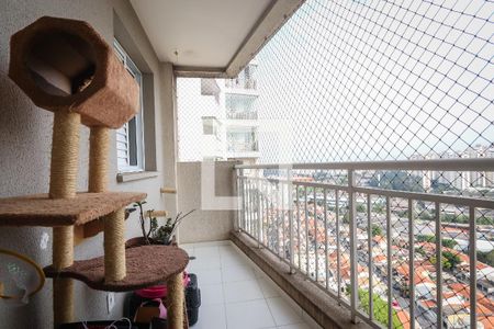 Varanda de apartamento à venda com 2 quartos, 51m² em Jardim Monte Alegre, Taboão da Serra