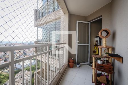 Varanda de apartamento à venda com 2 quartos, 51m² em Jardim Monte Alegre, Taboão da Serra