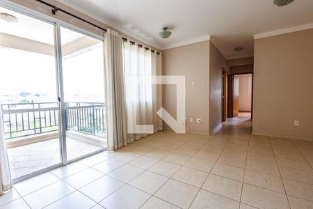 Sala de apartamento para alugar com 3 quartos, 87m² em Vila Sfeir, Indaiatuba