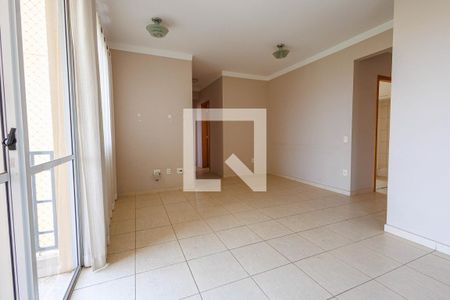 Sala de apartamento para alugar com 3 quartos, 87m² em Vila Sfeir, Indaiatuba