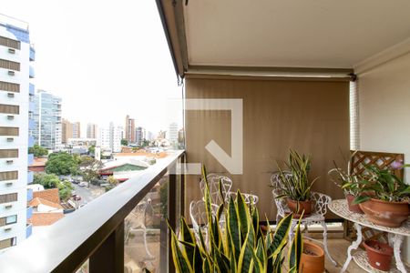 Varanda de apartamento à venda com 3 quartos, 208m² em Cambuí, Campinas