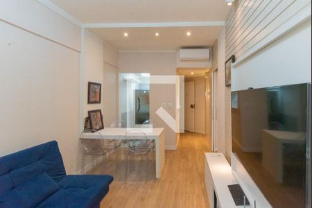 Sala de apartamento para alugar com 1 quarto, 45m² em Centro, Campinas