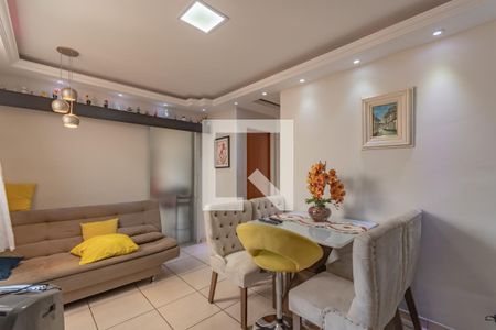 Sala de apartamento à venda com 2 quartos, 45m² em Piratininga, Belo Horizonte