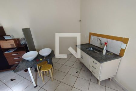 Cozinha de kitnet/studio para alugar com 1 quarto, 28m² em Recanto Cruzeiro do Sul, Ribeirão Preto