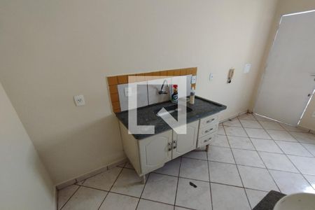 Cozinha de kitnet/studio para alugar com 1 quarto, 28m² em Recanto Cruzeiro do Sul, Ribeirão Preto