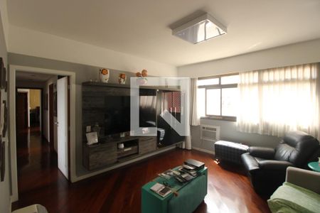 Sala de tv  de apartamento à venda com 4 quartos, 276m² em Funcionários, Belo Horizonte