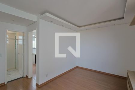 Sala de apartamento para alugar com 2 quartos, 45m² em Cabral, Contagem