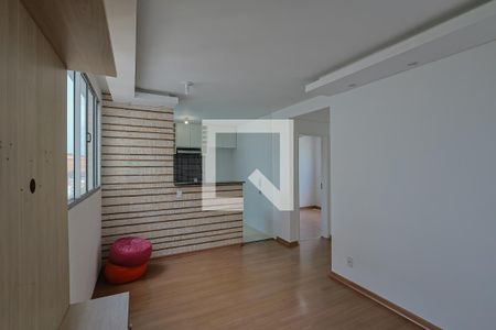 Sala de apartamento para alugar com 2 quartos, 45m² em Cabral, Contagem