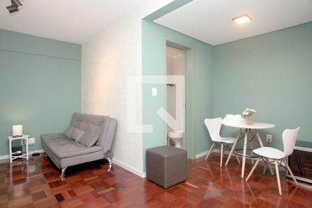 Studio - Sala de kitnet/studio para alugar com 1 quarto, 40m² em Centro Histórico, Porto Alegre