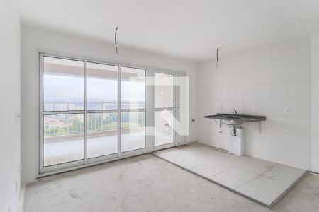 Sala de apartamento à venda com 2 quartos, 59m² em Santo Amaro, São Paulo