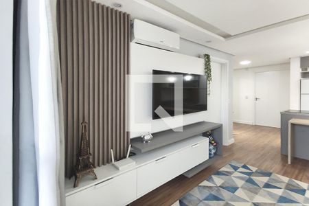 Sala de apartamento para alugar com 1 quarto, 64m² em Santo Afonso, Novo Hamburgo