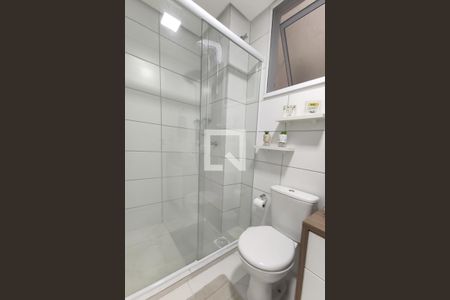 Banheiro de apartamento para alugar com 1 quarto, 64m² em Santo Afonso, Novo Hamburgo