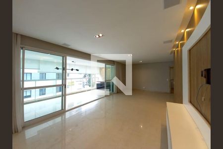 sala  de apartamento à venda com 4 quartos, 170m² em Serra, Belo Horizonte