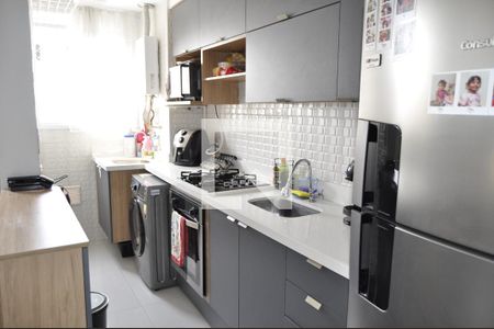 Cozinha/área de serviço de apartamento à venda com 2 quartos, 46m² em Piedade, Rio de Janeiro