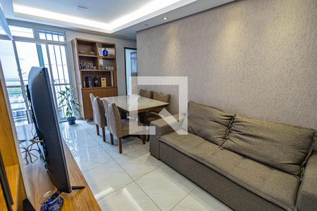 Sala de casa de condomínio à venda com 3 quartos, 75m² em Santa Branca, Belo Horizonte