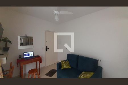 Sala de apartamento para alugar com 1 quarto, 42m² em Aviação, Praia Grande