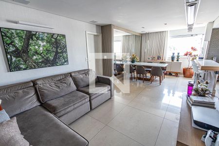 Sala de apartamento à venda com 3 quartos, 97m² em Padre Eustáquio, Belo Horizonte