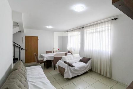 Sala 1 de apartamento à venda com 4 quartos, 172m² em Paquetá, Belo Horizonte