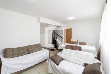 Sala 1 de apartamento à venda com 4 quartos, 172m² em Paquetá, Belo Horizonte