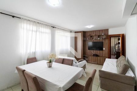 Sala 1 de apartamento à venda com 4 quartos, 172m² em Paquetá, Belo Horizonte