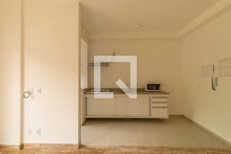 Sala/Cozinha de apartamento para alugar com 1 quarto, 38m² em Granja Viana, Cotia