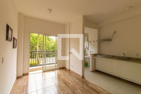 Sala/Cozinha de apartamento para alugar com 1 quarto, 38m² em Granja Viana, Cotia