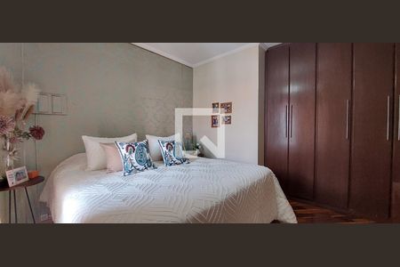 Quarto 1 suíte de casa à venda com 3 quartos, 199m² em Vila Gilda, Santo André