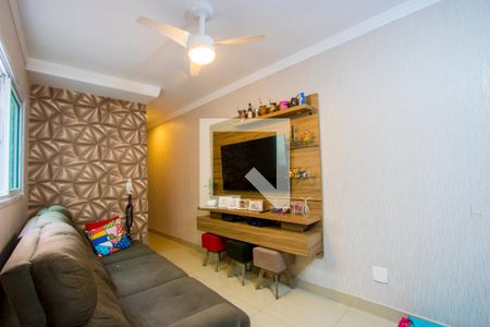 Sala de apartamento à venda com 2 quartos, 80m² em Vila Vitória, Santo André