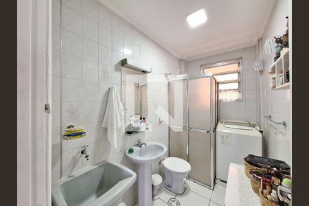 Banheiro/área de serviço  de apartamento à venda com 1 quarto, 42m² em Santa Cecília, São Paulo