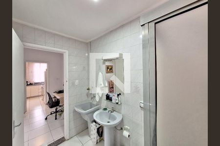 Banheiro/área de serviço  de apartamento à venda com 1 quarto, 42m² em Santa Cecília, São Paulo