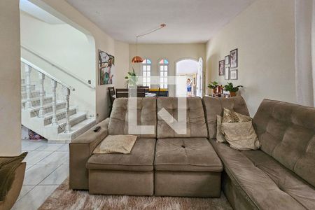 Sala de casa para alugar com 3 quartos, 131m² em Itapema, Guarujá