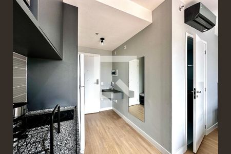 Cozinha de kitnet/studio para alugar com 0 quarto, 25m² em Brooklin, São Paulo