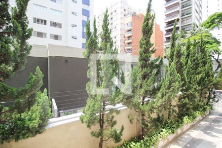 Vista Sala de apartamento à venda com 3 quartos, 135m² em Chácara Itaim, São Paulo