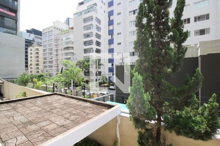 Vista Sala de apartamento à venda com 3 quartos, 135m² em Chácara Itaim, São Paulo