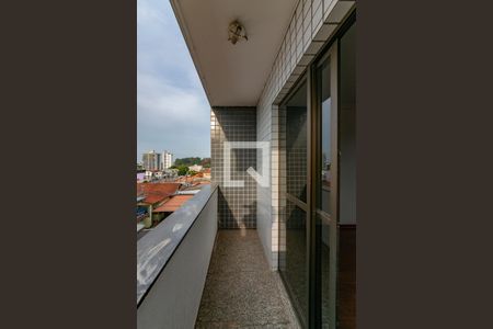 Varanda da Suíte de apartamento à venda com 3 quartos, 100m² em Barreiro, Belo Horizonte