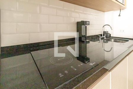 Cozinha de apartamento para alugar com 1 quarto, 24m² em Moema, São Paulo