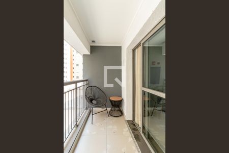 Sacada de apartamento para alugar com 1 quarto, 24m² em Moema, São Paulo