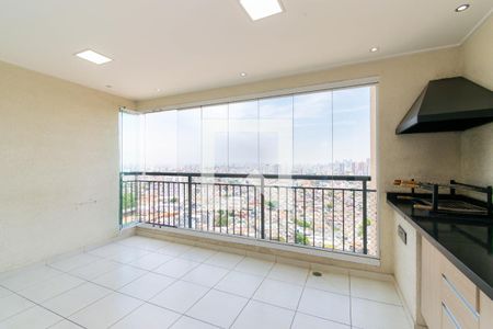 Varanda Gourmet de apartamento para alugar com 2 quartos, 67m² em Jardim Piqueroby, São Paulo