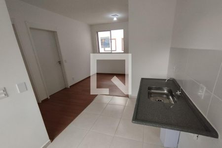 Cozinha de apartamento para alugar com 2 quartos, 45m² em Jardim Emília, Ribeirão Preto