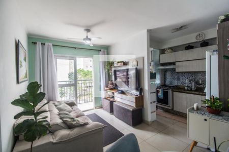 Sala de TV de apartamento à venda com 3 quartos, 66m² em Centro, Barueri