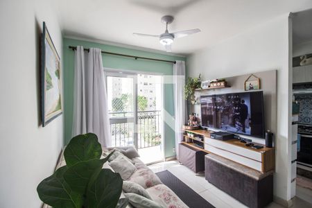 Sala de TV de apartamento à venda com 3 quartos, 66m² em Centro, Barueri