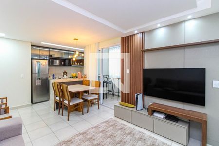 Sala de apartamento à venda com 2 quartos, 60m² em Nova Vista, Belo Horizonte